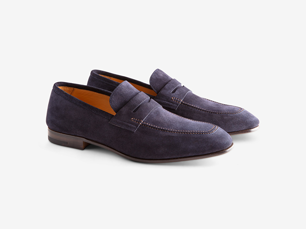 靴 PAOLOSCAFORA Paolo Scafora, Wholecut hand-sewn Oxford, Italy – Medallion