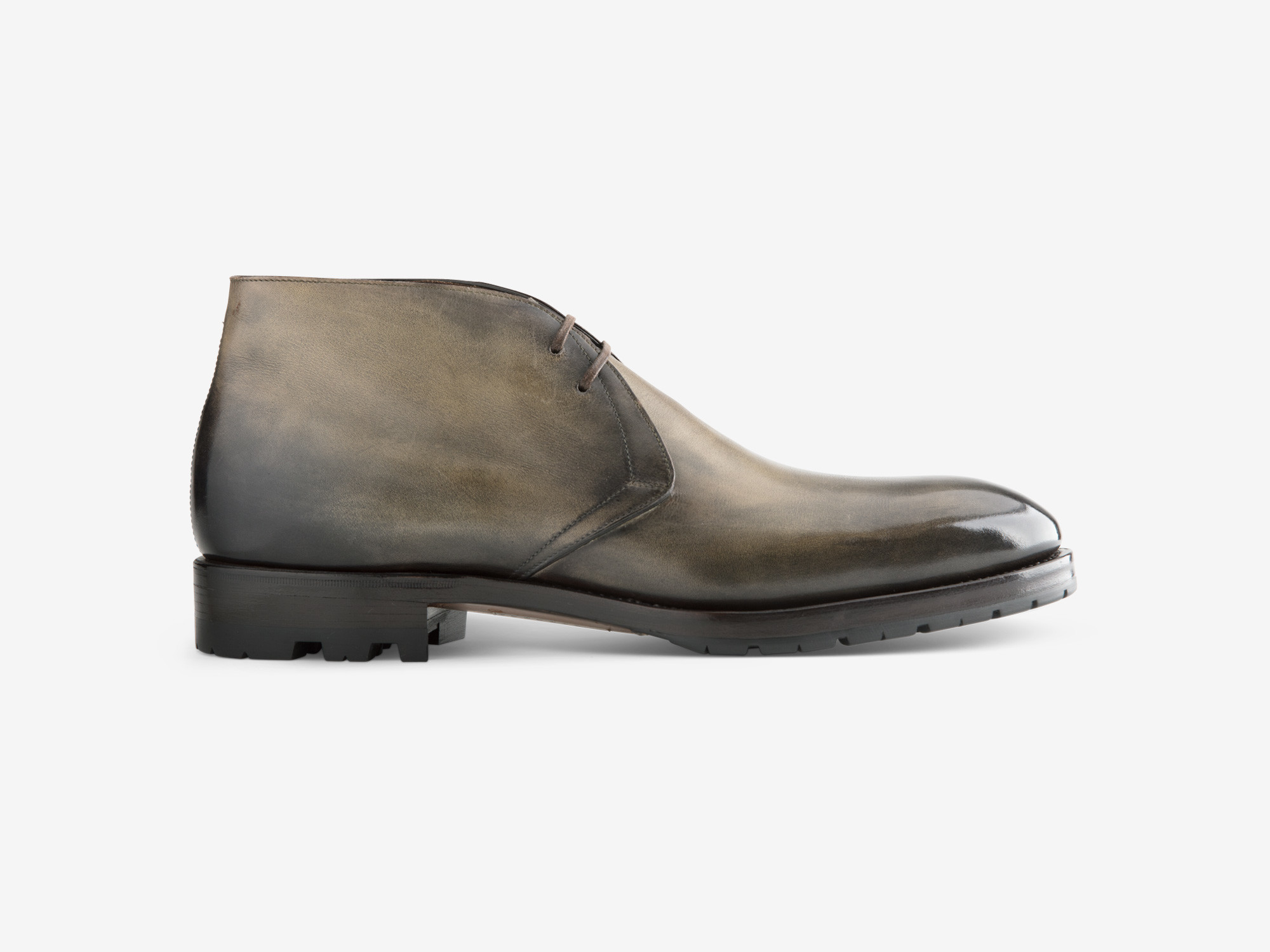 Paolo Sartori Art. 512 Desert Boot in Pelle Anticata Verdegris