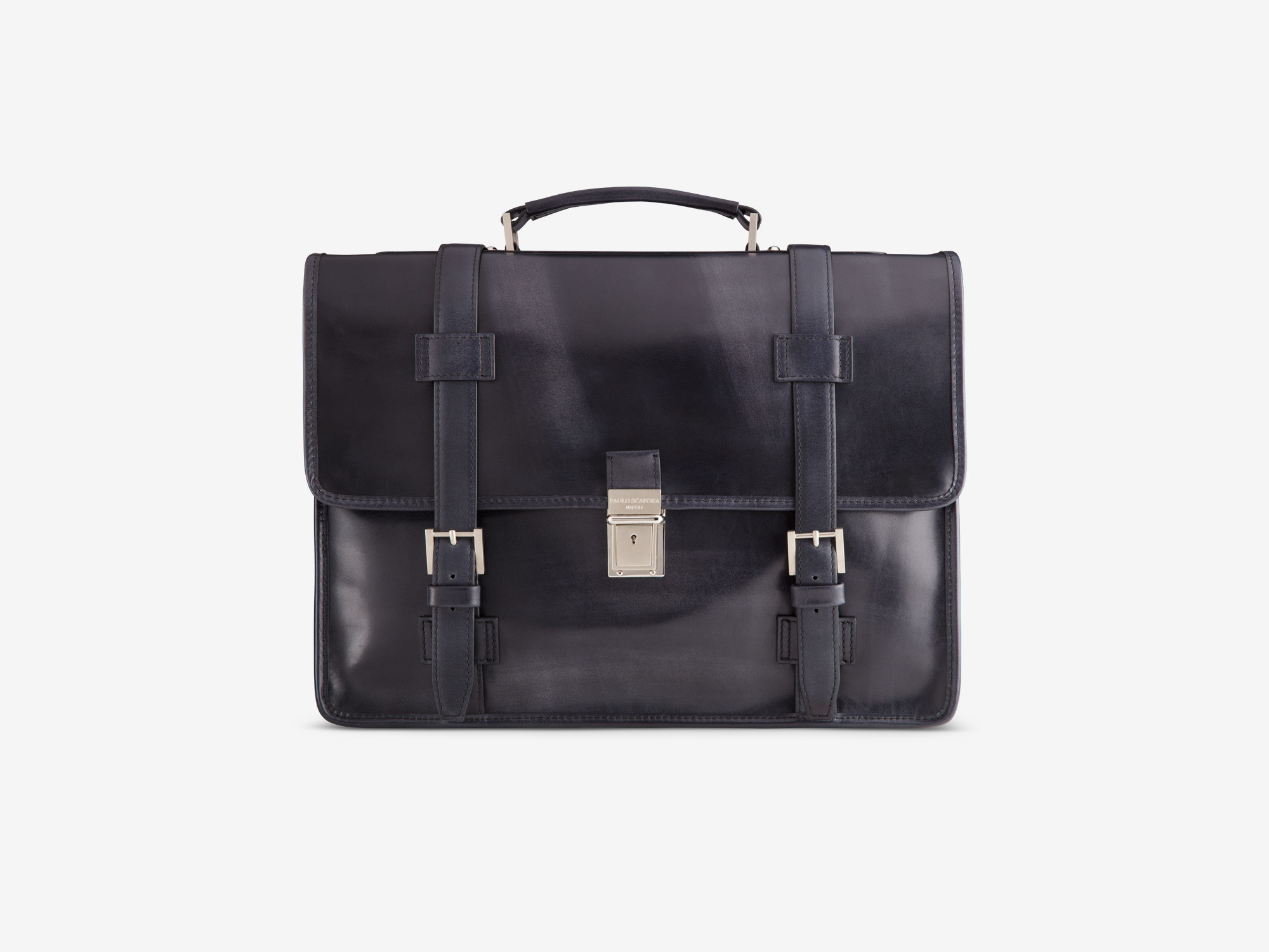 Paolo Sartori Briefcase Briefcase in pelle Anticata Furore