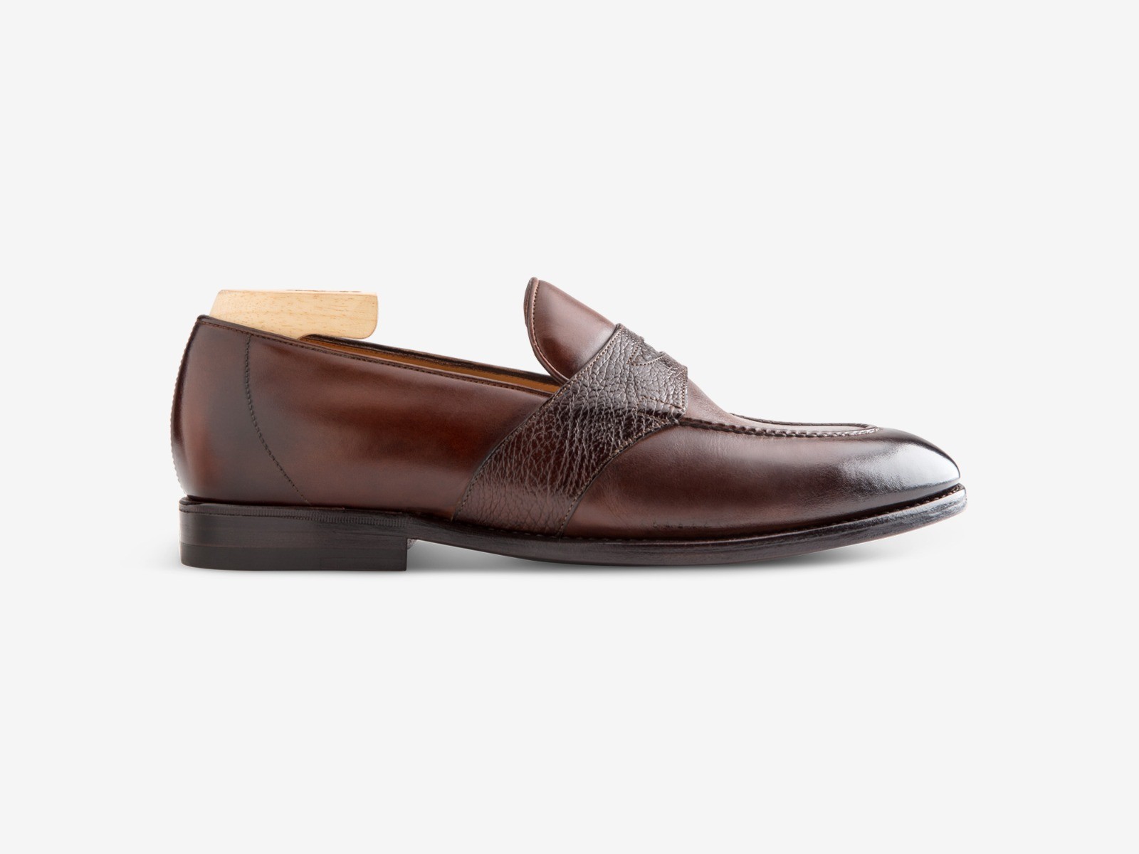 Paolo Sartori Art. 726 Loafer in Antiqued Montella Leather