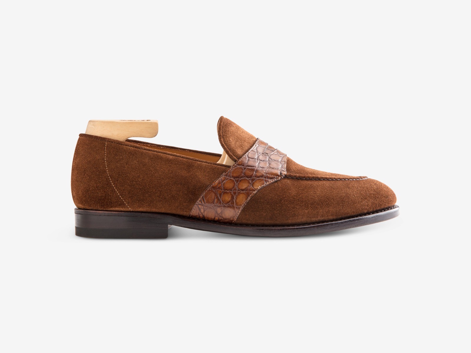 Paolo Sartori Art. 726 Loafer in Suede Snuff